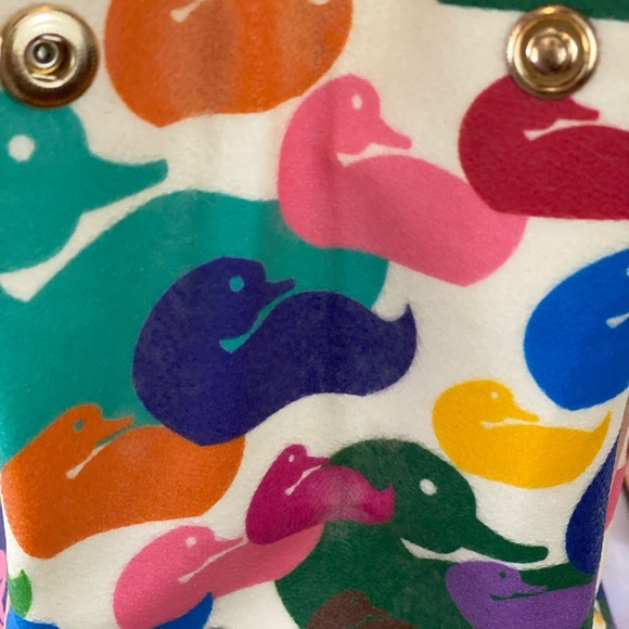 DOONEY & BOURKE WONDER DUCK MEDIUM TOTE - Picture 6 of 14